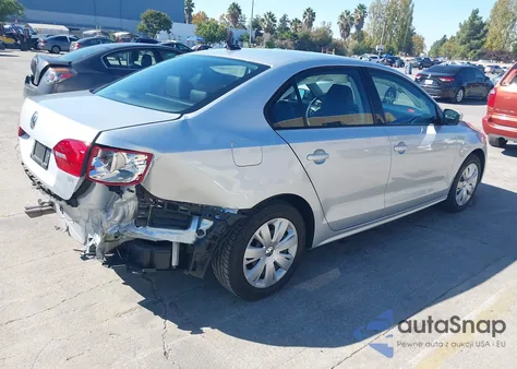 2014 Volkswagen Jetta 1.8T Se z USA, uszkodzony, nr VIN 3VWD17AJ6EM254814